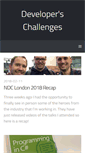 Mobile Screenshot of developerschallenges.com